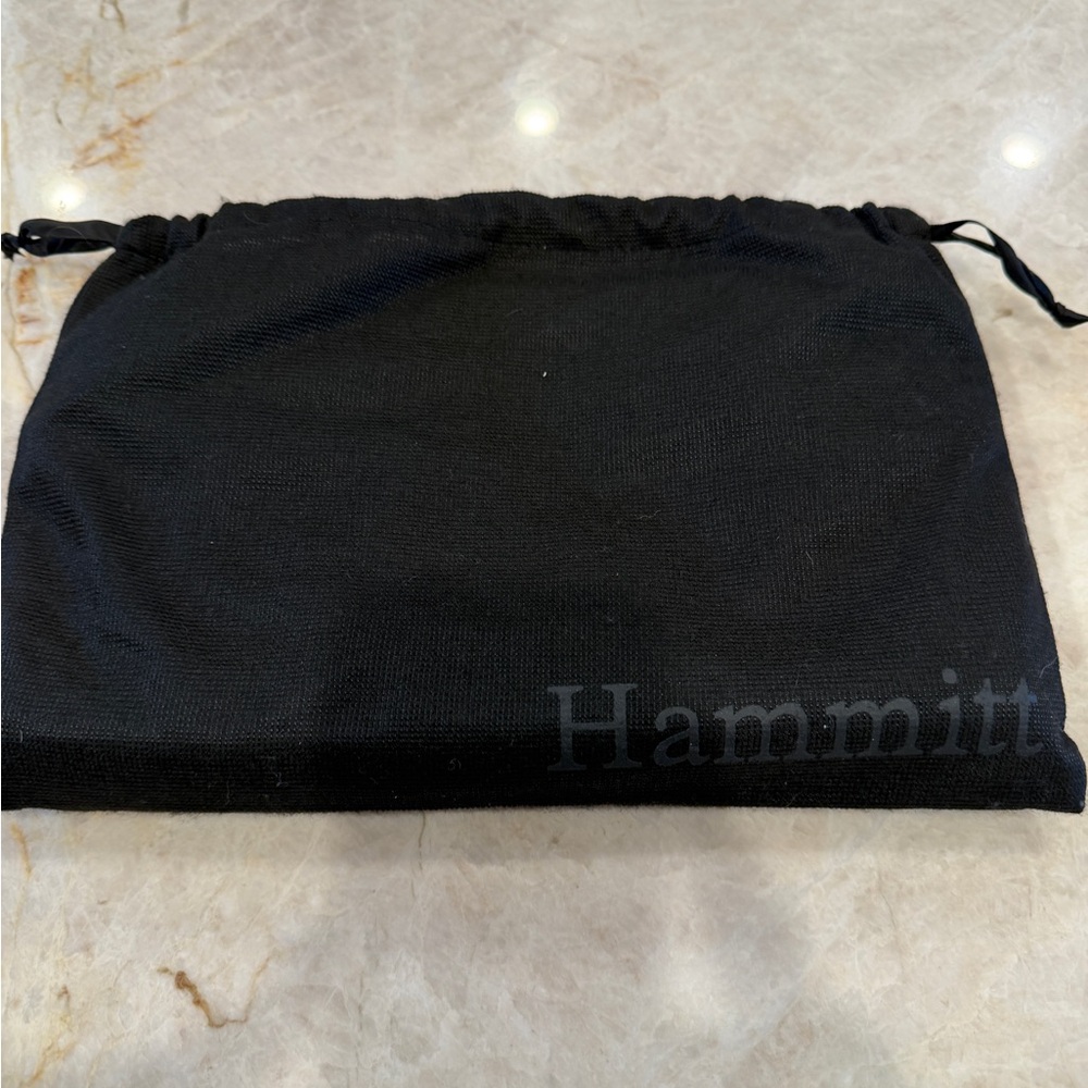 Hammitt Grey Crossbody/Adjustable with Gold Stud Accents and Red Interior - Picture 5 of 5